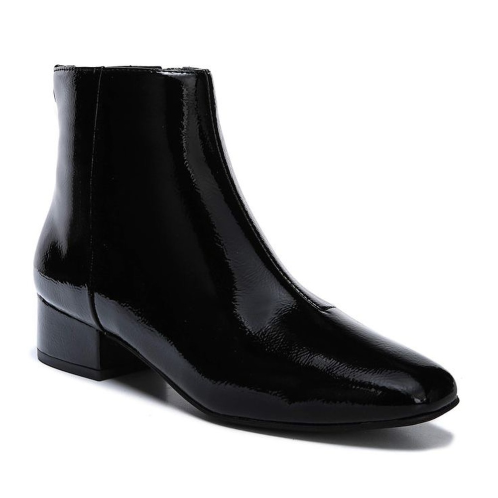 Circus by Sam Edelman Black Patent Ankle Lyndsey Boot Sz 9 M